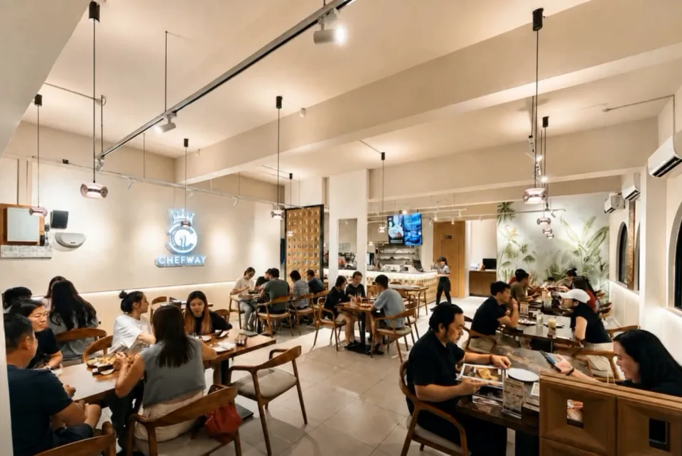 Inside Chefway Café
