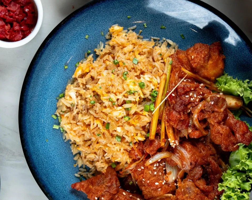 Assam Chicken Fried Rice
