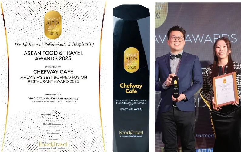 ASEAN Food & Travel Awards 2025: Malaysia's Best Borneo Fusion Restaurant