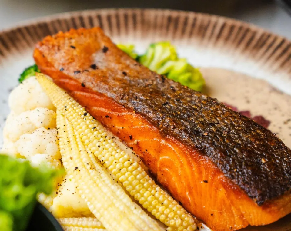 Lemon Butter Soy Salmon
